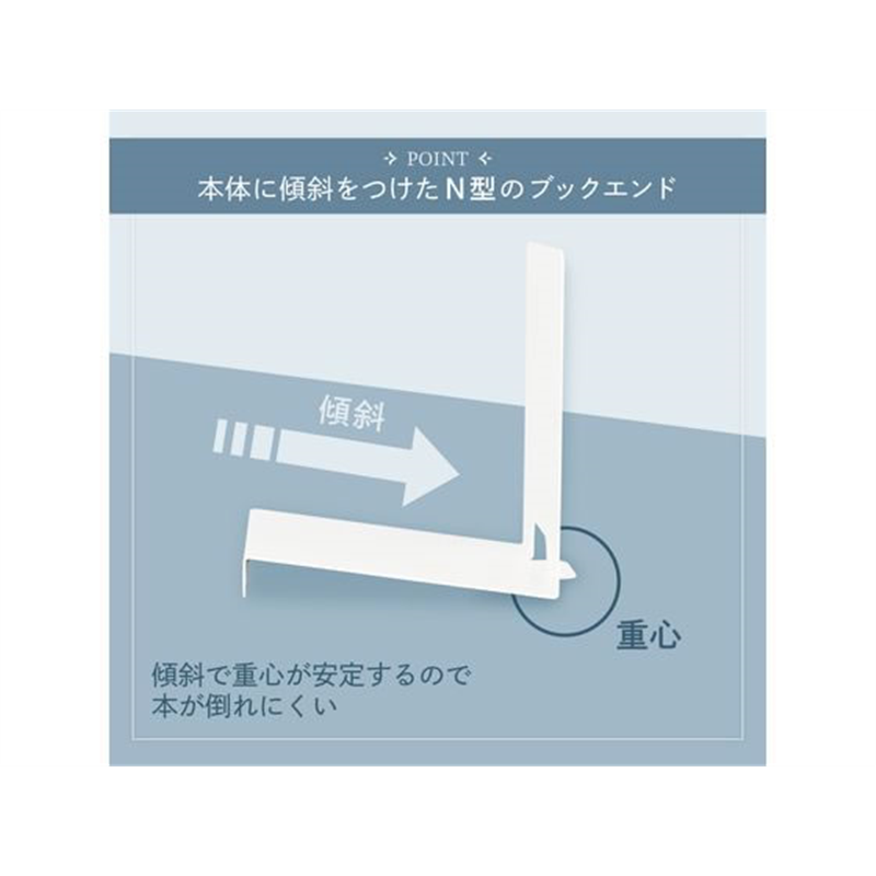 カール事務器 ブックチルト ホワイト BT-001-W 1枚（ご注文単位1枚）【直送品】