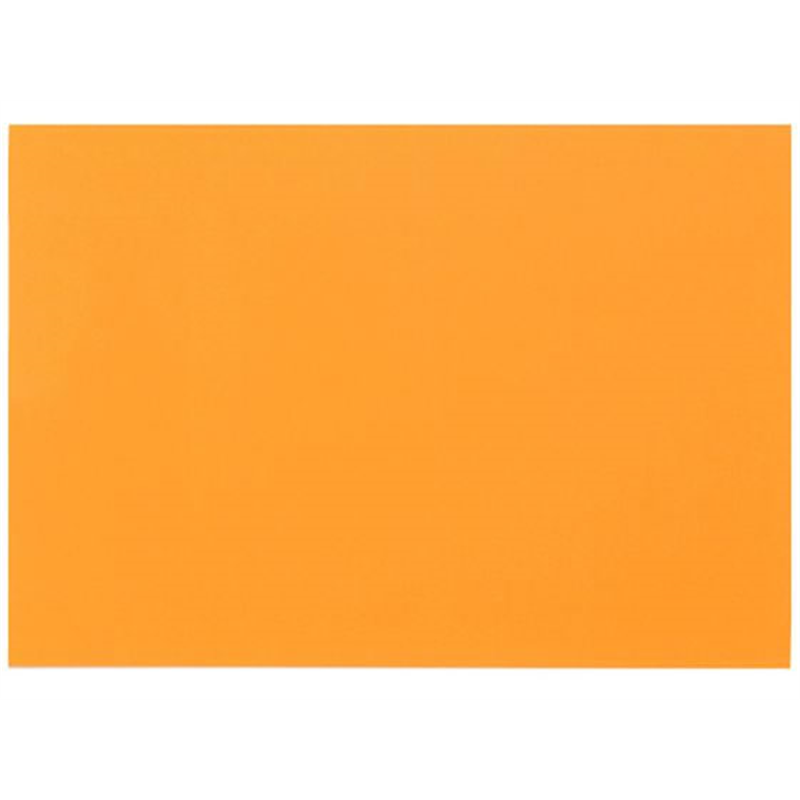 大王製紙 再生色画用紙 8ツ切 10枚 オレンジ 1冊（ご注文単位1冊）【直送品】