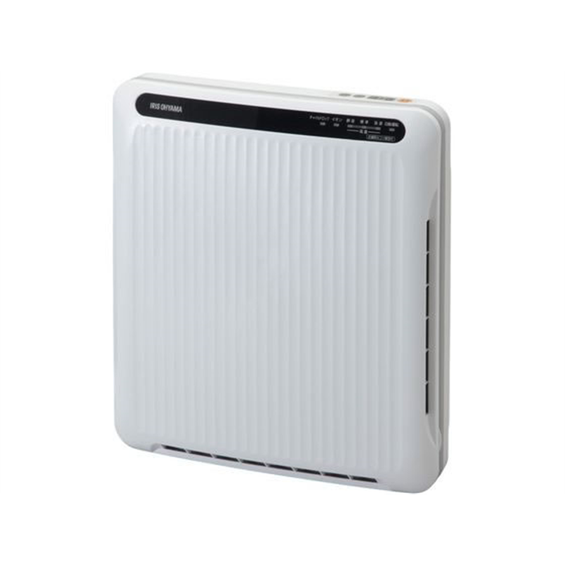 アイリスオーヤマ 空気清浄機 ホコリセンサー付 ホワイト グレー PMAC-100-S 1台（ご注文単位1台）【直送品】