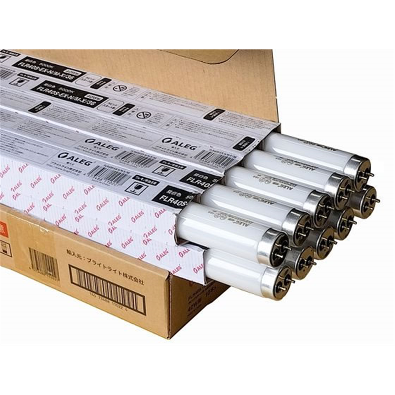 ALEG 直管蛍光灯ラピッドスタート40形 3波長昼白色 10本1箱 1箱（ご注文単位1箱）【直送品】