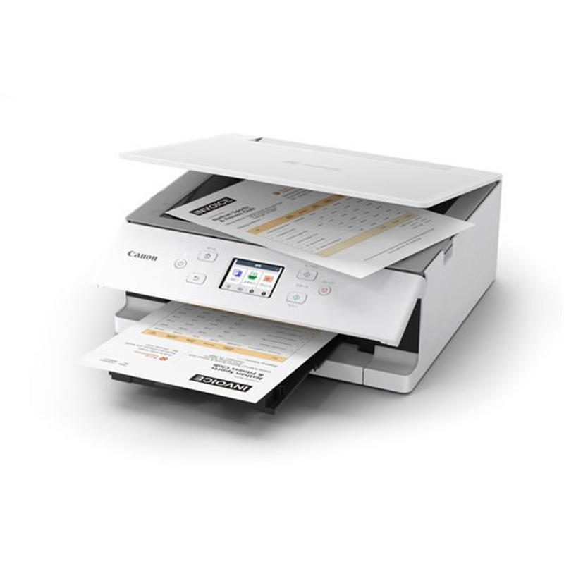 CANON A4インクジェット複合機 TS7630 ホワイト PIXUSTS7630WH 1台（ご注文単位1台）【直送品】