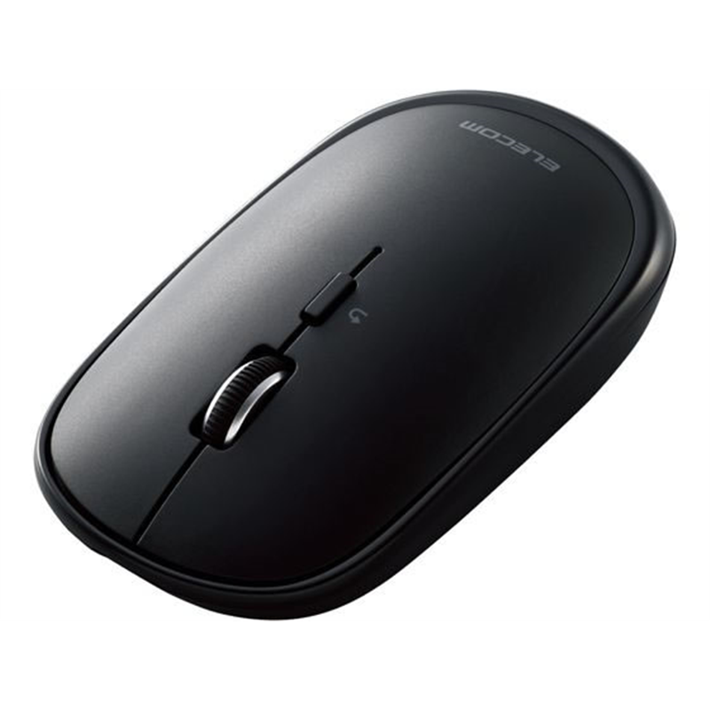 エレコム ワイヤレスマウス 無線 Bluetooth 静音 4ボタン M-TM15BBBK 1個（ご注文単位1個）【直送品】