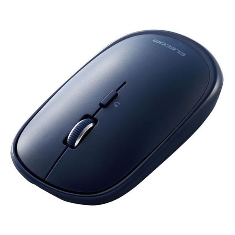 エレコム ワイヤレスマウス 無線 Bluetooth 静音 4ボタン M-TM15BBBU 1個（ご注文単位1個）【直送品】