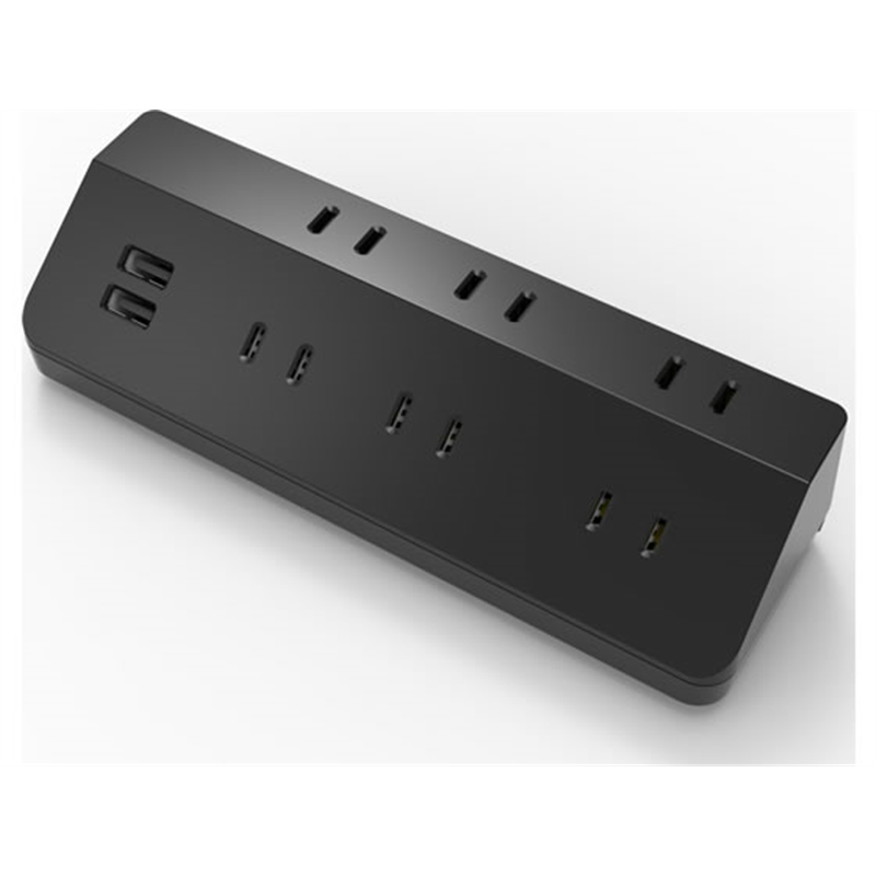 トップランド USB付きレイアウトタップ6個口 1.5m TPL615-BK 1個（ご注文単位1個）【直送品】