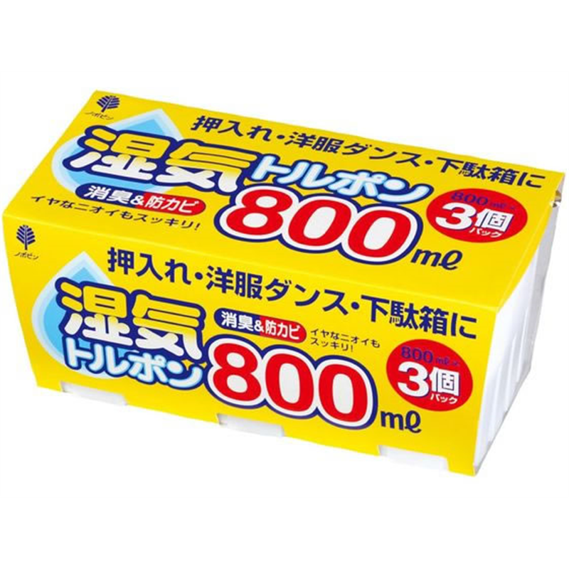 小久保工業所 湿気トルポン 800mL 3個パック J-6005 1個（ご注文単位1個）【直送品】