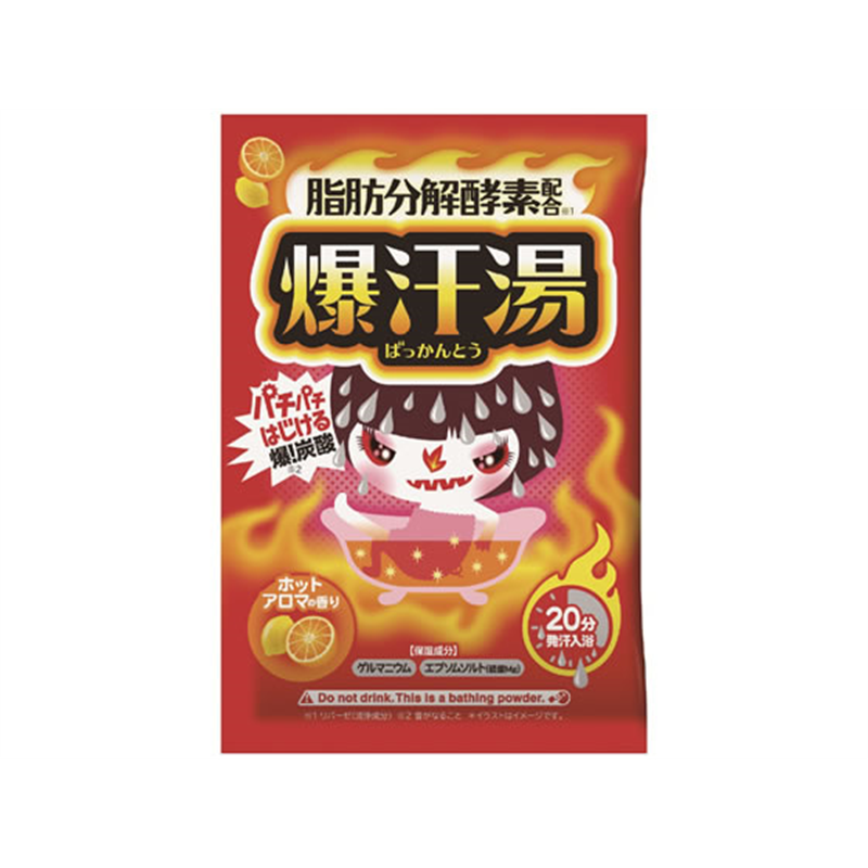 バイソン 爆汗湯 ホットアロマの香り 60g 1個（ご注文単位1個）【直送品】