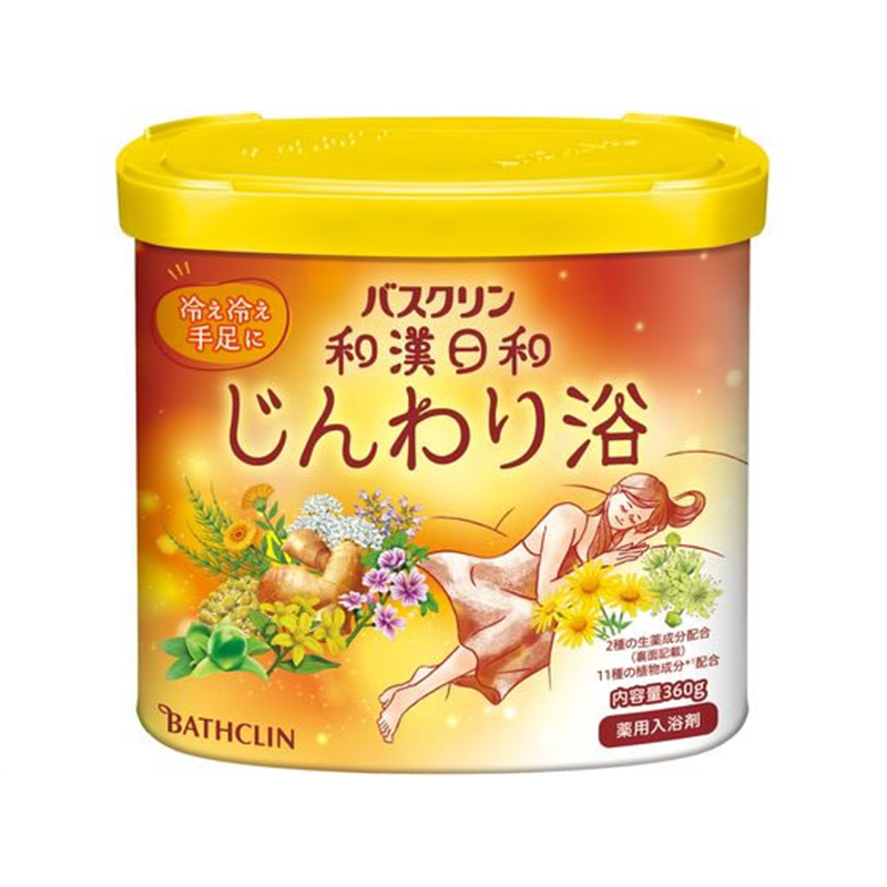バスクリン バスクリン 和漢日和 じんわり浴 360g 1個（ご注文単位1個）【直送品】