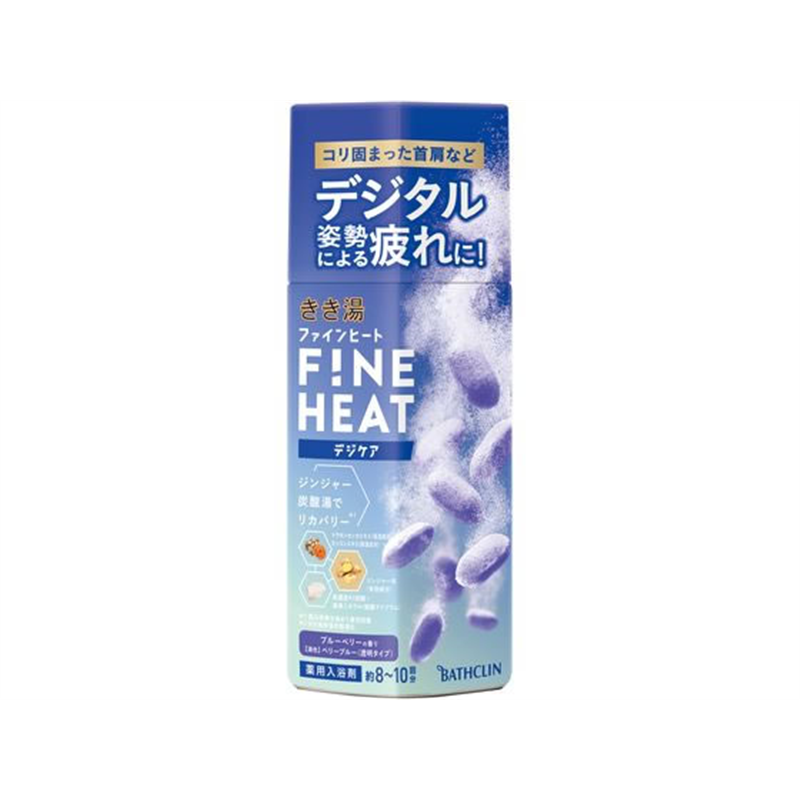 バスクリン きき湯 ファインヒート デジケア 400g 1個（ご注文単位1個）【直送品】