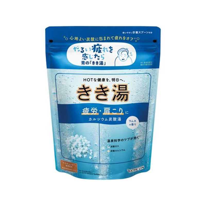 バスクリン きき湯 カルシウム炭酸湯 ラムネの香り 360g 1個（ご注文単位1個）【直送品】