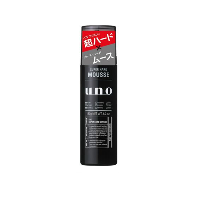 ファイントゥデイ UNO スーパーハードムース 180g 1個（ご注文単位1個）【直送品】