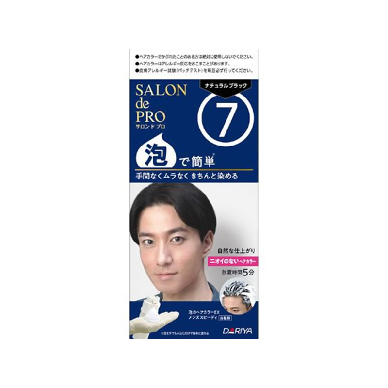 ダリヤ サロンドプロ 泡のヘアカラーEX メンズ スピーディ7 1個（ご注文単位1個）【直送品】