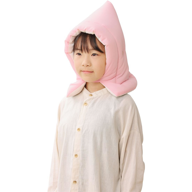 アイリスオーヤマ 防災頭巾 Sサイズ ピンク BZN-370S 1個(ご注文単位1個)【直送品】