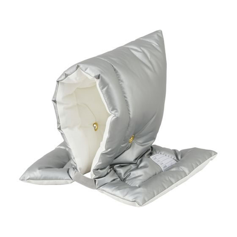 アイリスオーヤマ 防災頭巾 Mサイズ シルバー BZN-380M 1個（ご注文単位1個）【直送品】