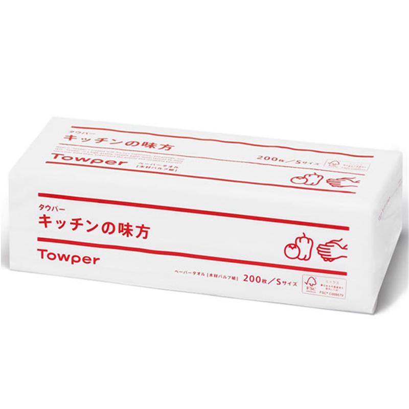 クレシア タウパー キッチンの味方 S 200枚 50359 1パック（ご注文単位1パック）【直送品】