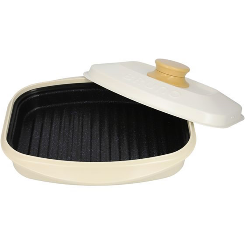 MUK レンジメート プロ スクエア バイ ブルーノ ホワイト MCB102A-W 1個（ご注文単位1個）【直送品】