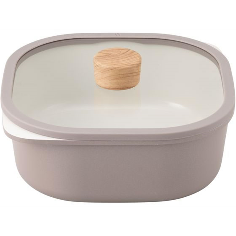 岩谷産業 スクエアポット 20 モカ 1台（ご注文単位1台）【直送品】