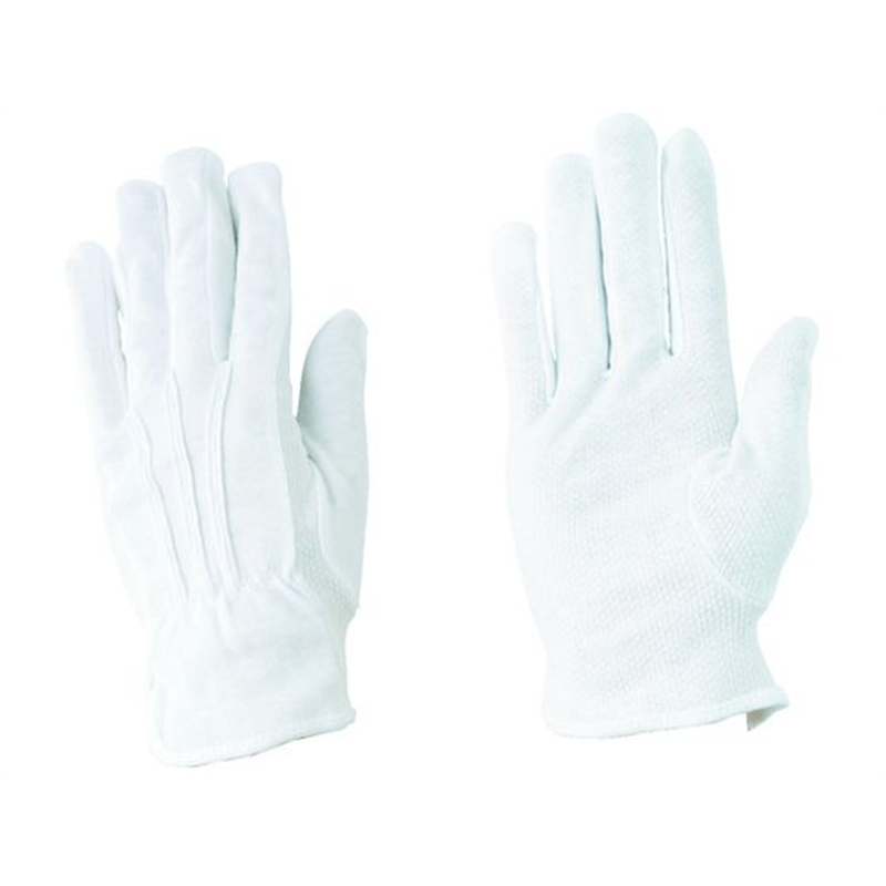 川西 純綿スベリ止付スムス手袋 5P M 2689-M 1組（ご注文単位1組）【直送品】