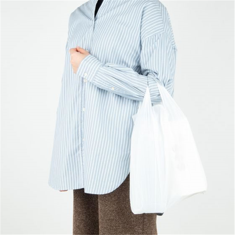 紺屋商事 レジ袋乳白東30西40号 100枚 00722130 1パック（ご注文単位1パック）【直送品】