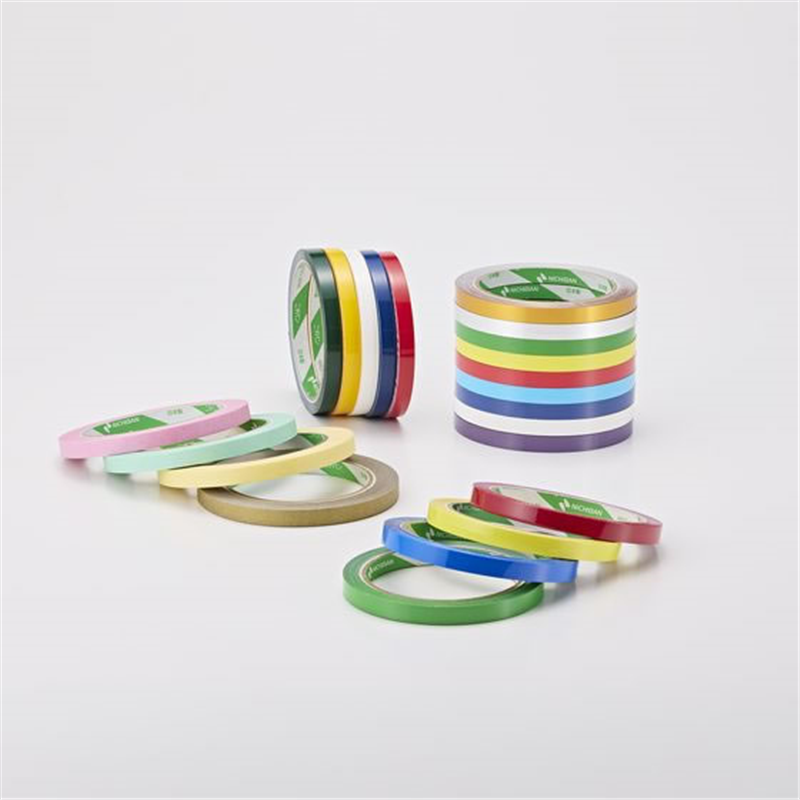 ニチバン バッグシーリングテープ 9mm×50m 赤 540R 1巻(ご注文単位1巻)【直送品】