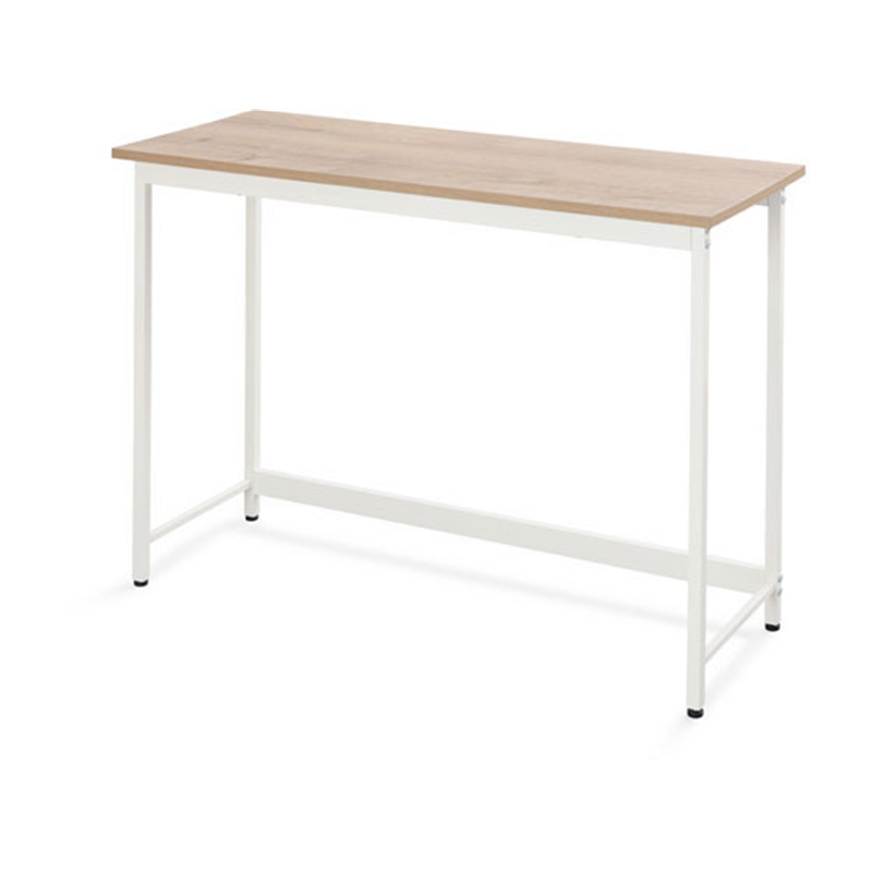 アイリスオーヤマ ベーシックデスク W1000×D400 ライトナチュラル×ホワイト 1台（ご注文単位1台）【直送品】