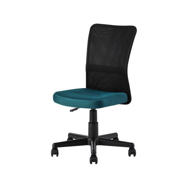 アイリスオーヤマ メッシュバックチェア 肘なし ネイビー OFC-MBR 1脚（ご注文単位1脚）【直送品】