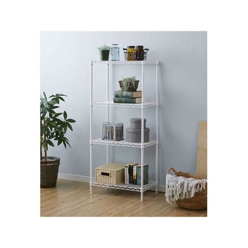 アイリスオーヤマ カラーメタルラック 4段 W550×H1230 ブラック CMM-55124 1台（ご注文単位1台）【直送品】