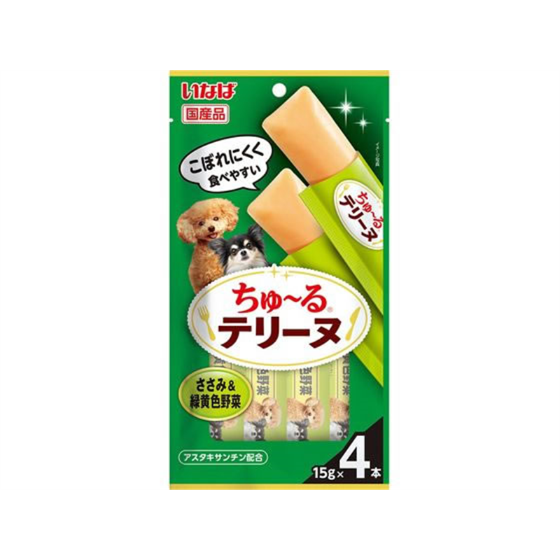 いなば ちゅーるテリーヌ ささみ&野菜 4P 1パック（ご注文単位1パック）【直送品】