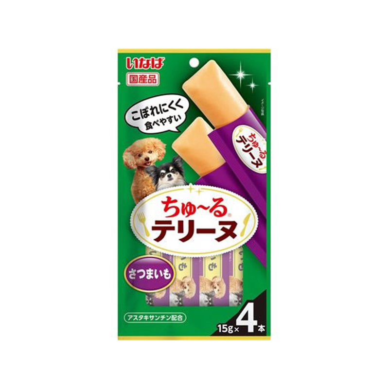 いなば ちゅーるテリーヌ さつまいも 4P 1パック（ご注文単位1パック）【直送品】