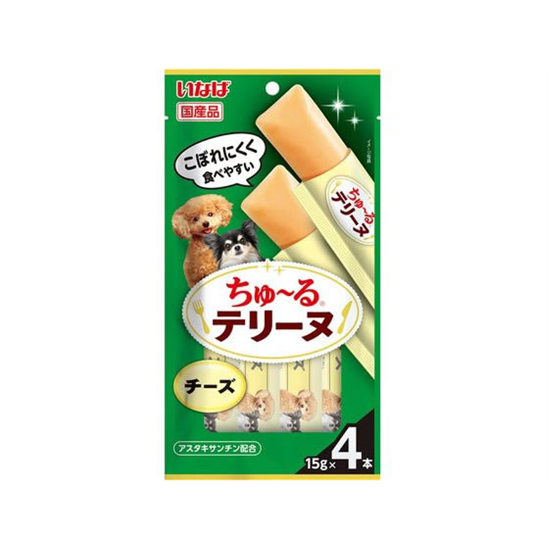 いなば ちゅーるテリーヌ チーズ 15g×4P 1パック（ご注文単位1パック）【直送品】