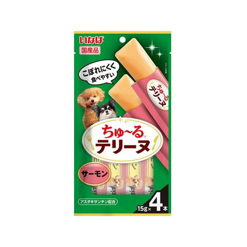 いなば ちゅーるテリーヌ サーモン 15g×4P 1パック（ご注文単位1パック）【直送品】