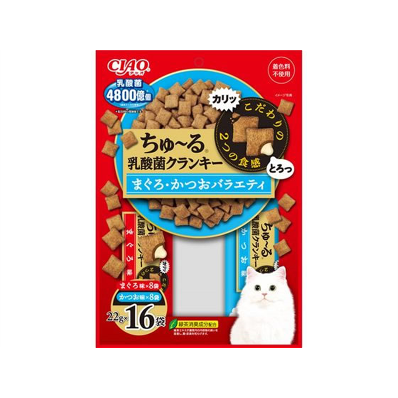 いなば 乳酸菌クランキー 鮪・鰹 16P 1パック（ご注文単位1パック）【直送品】