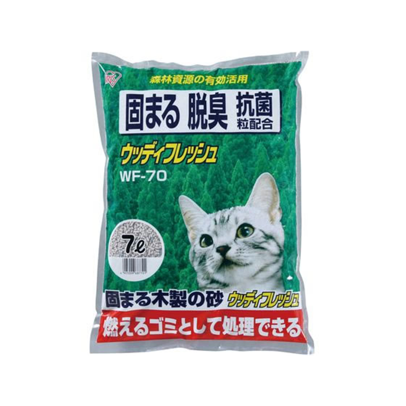アイリスオーヤマ ウッディフレッシュ 7L WF-70 1袋（ご注文単位1袋）【直送品】