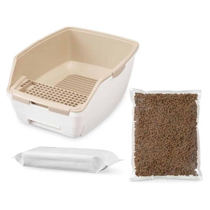 アイリスオーヤマ 消臭システムトイレ オープンタイプ ホワイト ベージュ RSTO-50 1セット（ご注文単位1セット）【直送品】