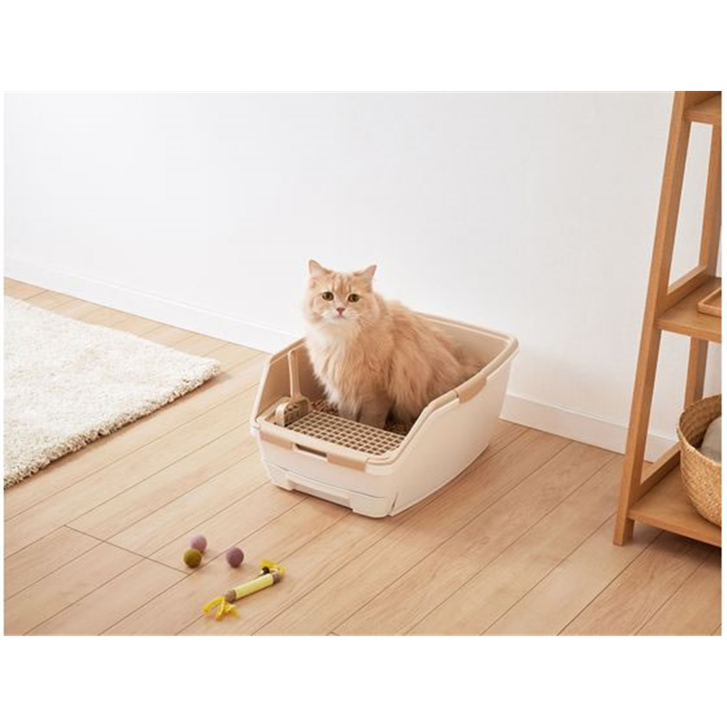 アイリスオーヤマ 消臭システムトイレ オープンタイプ ホワイト ベージュ RSTO-50 1セット（ご注文単位1セット）【直送品】