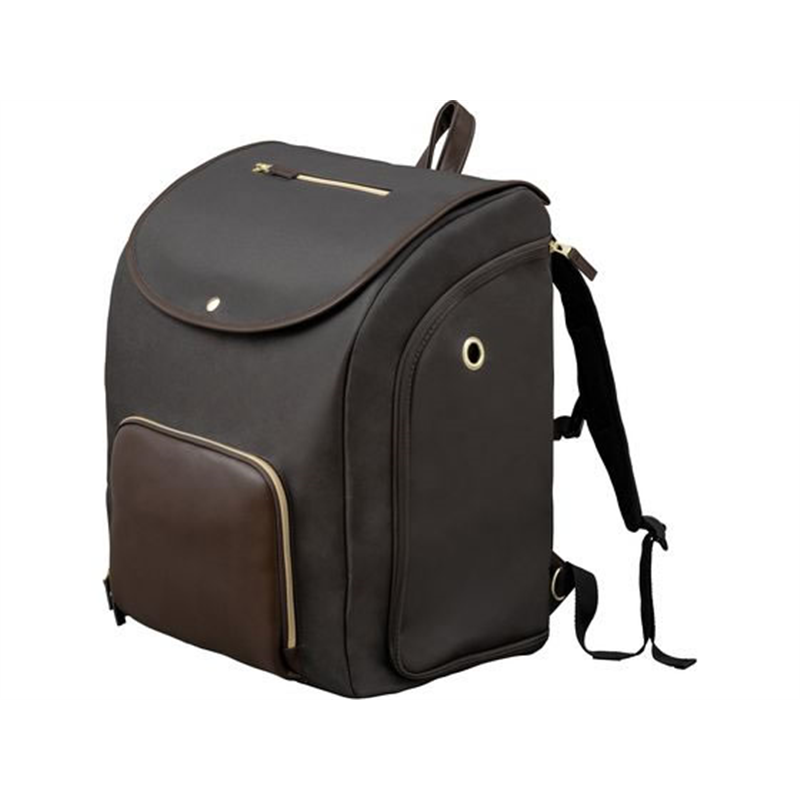 アイリスオーヤマ 前かけできるペットリュック ブラウン P-MPR350 1個（ご注文単位1個）【直送品】