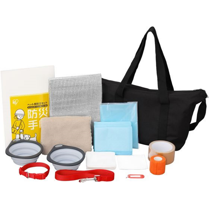 アイリスオーヤマ ペット用防災セット犬用 15点セット PBSI-15 1個（ご注文単位1個）【直送品】