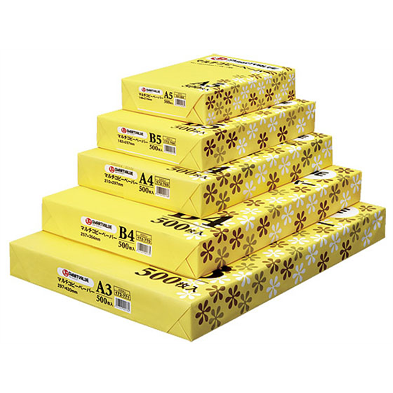 スマートバリュー コピーペーパー 中性紙 A5 5000枚 A009J 1箱（ご注文単位1箱）【直送品】