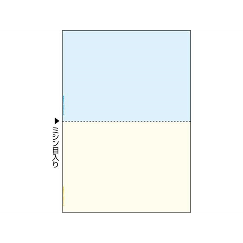 ヒサゴ マルチプリンタ帳票A4カラー2面 100枚 FSC2010 1冊（ご注文単位1冊）【直送品】