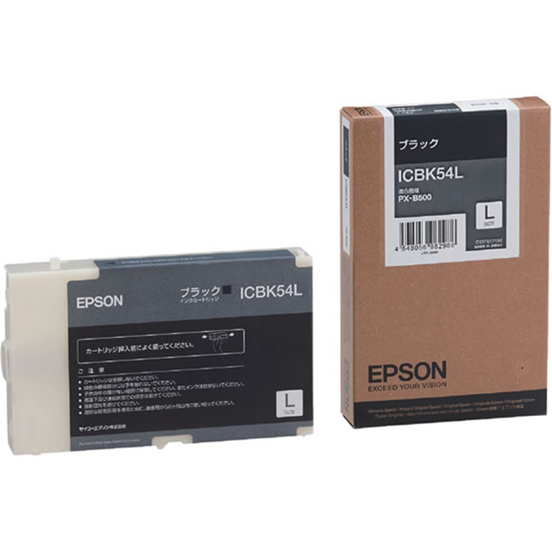 エプソン ICBK54L ブラックL 1個（ご注文単位1個）【直送品】