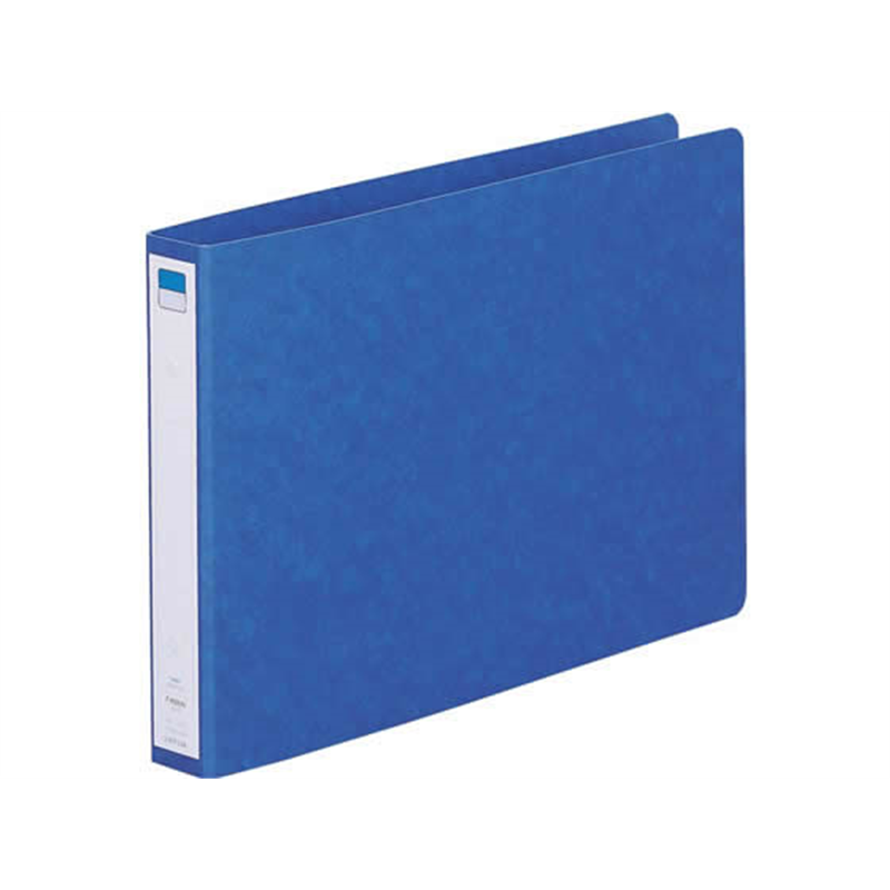 リヒトラブ リングファイル[ツイストリング] A4ヨコ 藍 F833UN-5 1冊（ご注文単位1冊）【直送品】