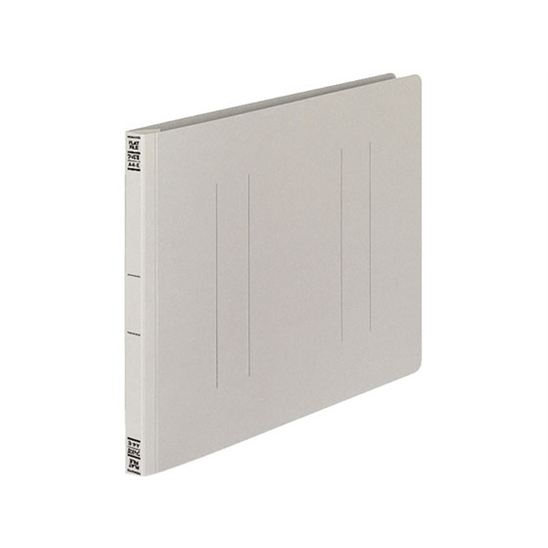 コクヨ フラットファイル 間伐材使用 A4 横 グレー 10冊 フ-VK15M 1束（ご注文単位1束）【直送品】