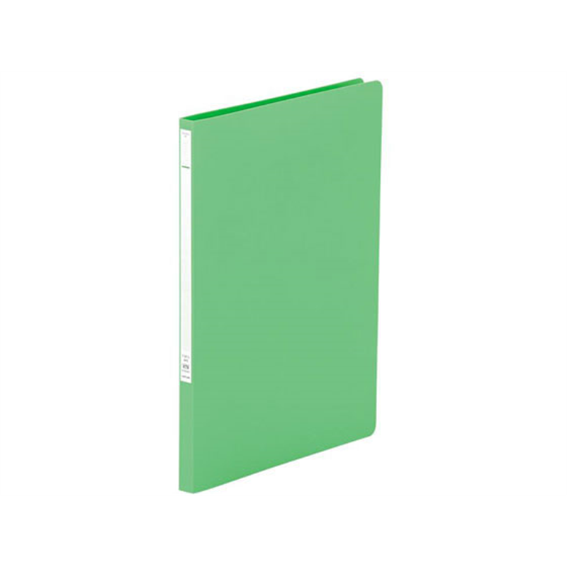 リヒトラブ パンチレスファイルZ式 A4タテ 背幅15mm 黄緑 F347-5 1冊（ご注文単位1冊）【直送品】