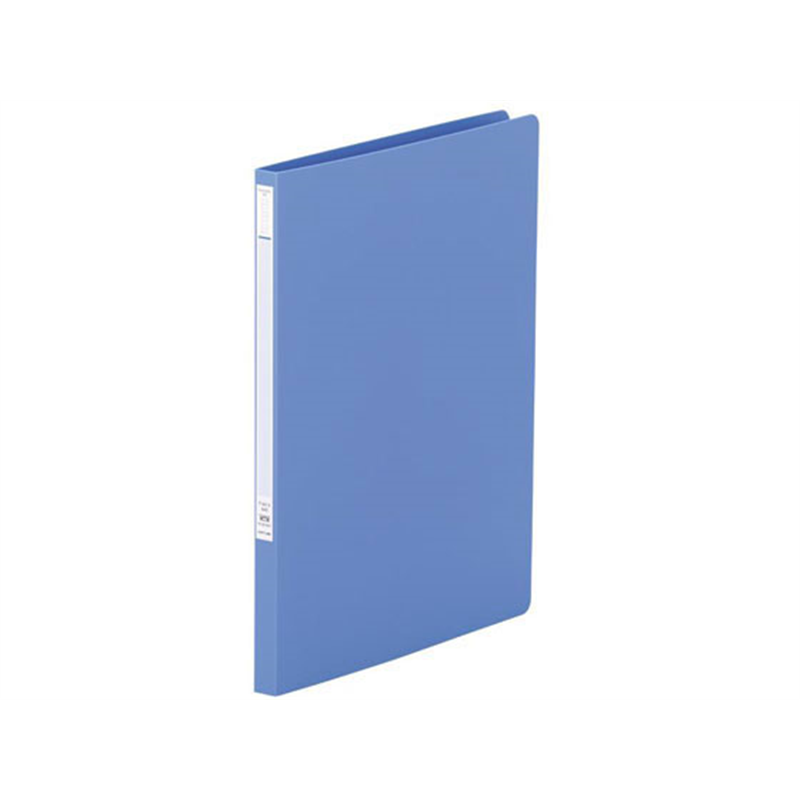 リヒトラブ パンチレスファイルZ式 A4タテ 背幅15mm 青 F347-8 1冊（ご注文単位1冊）【直送品】