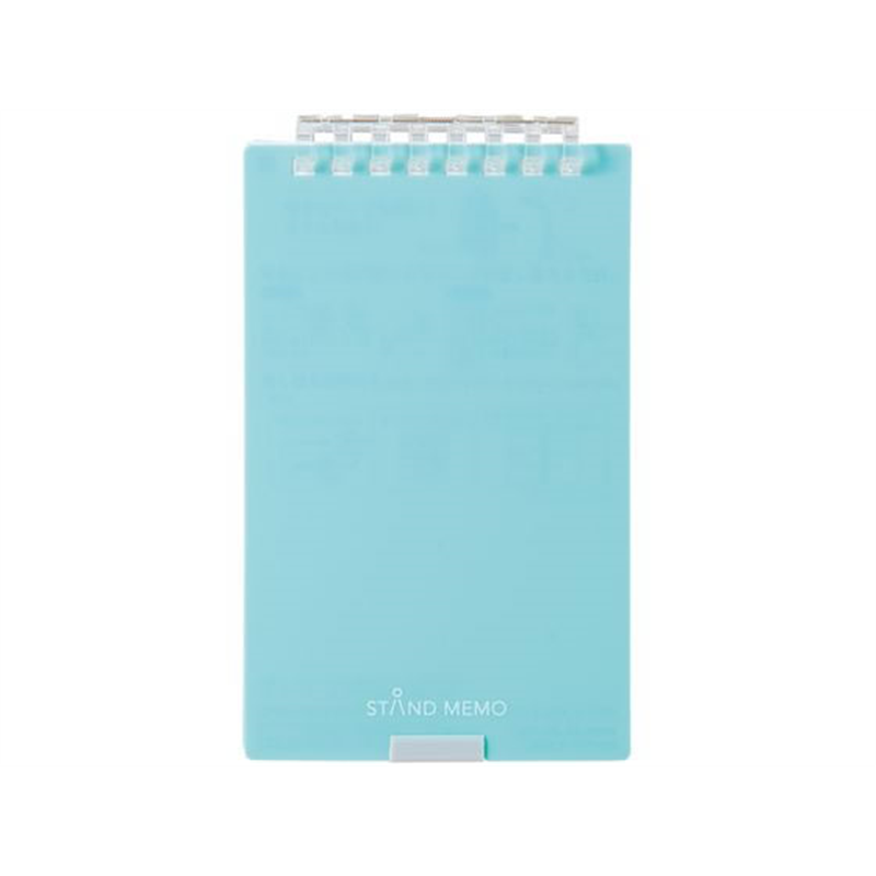 リヒトラブ スタンドメモ 10穴 ライトグリーン N1766-19 1冊（ご注文単位1冊）【直送品】