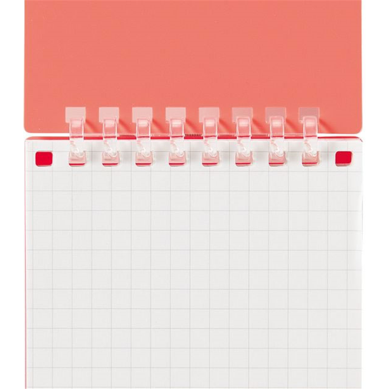 リヒトラブ スタンドメモ 10穴 ライトグリーン N1766-19 1冊（ご注文単位1冊）【直送品】