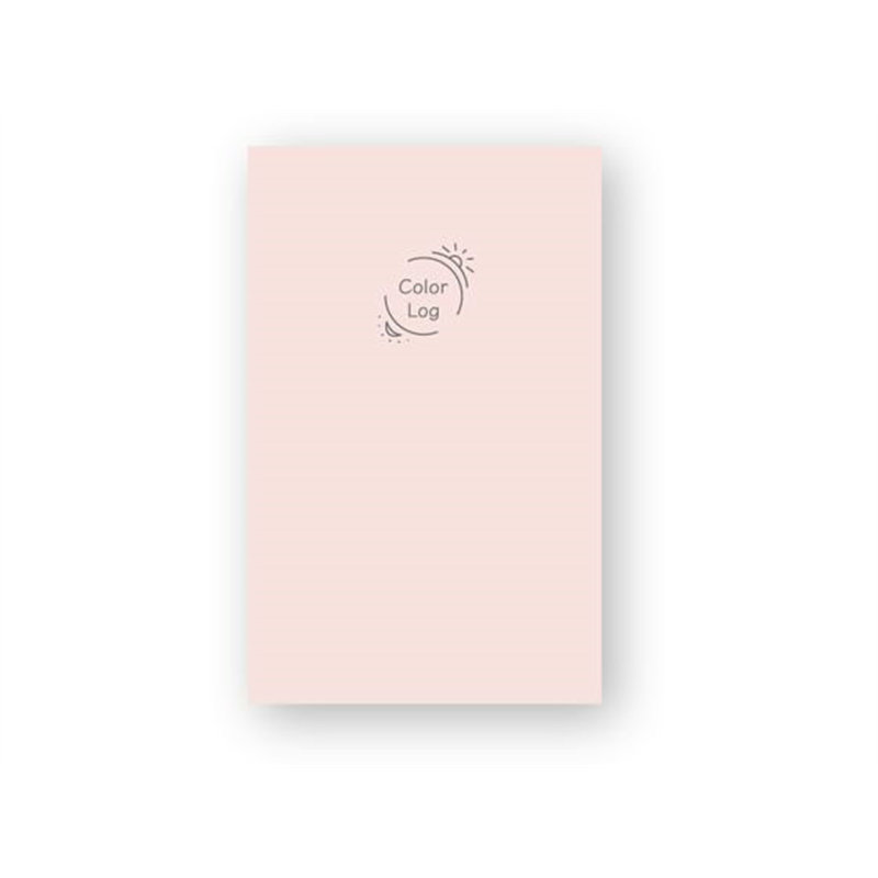 ナカバヤシ ログノート A6スリム ピンク NA607-P 1冊（ご注文単位1冊）【直送品】