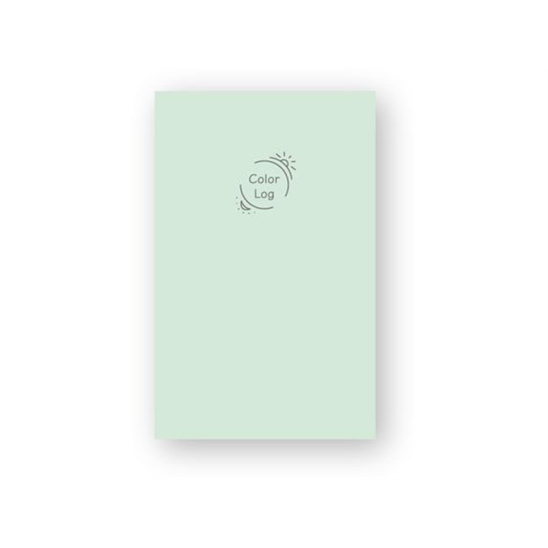 ナカバヤシ ログノート A6スリム グリーン NA607-G 1冊（ご注文単位1冊）【直送品】