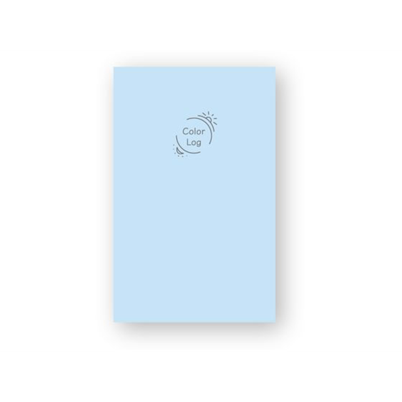 ナカバヤシ ログノート A6スリム ブルー NA607-B 1冊（ご注文単位1冊）【直送品】