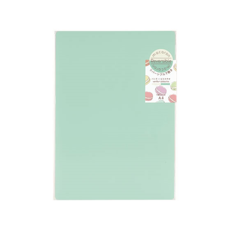西敬 マカロン リバーシブル (バニラ&ピスタチオ) A4サイズ M-20VP 1枚（ご注文単位1枚）【直送品】