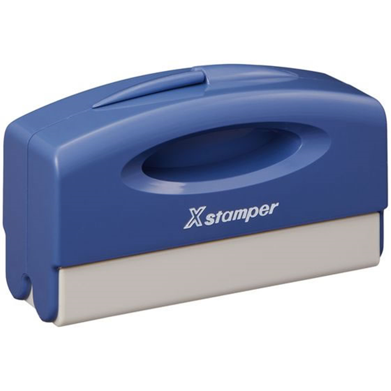 シヤチハタ Xスタンパー ポケット用1351号 MO式ブルー PXCP-1H MO 1個（ご注文単位1個）【直送品】
